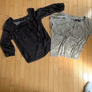 2 delicate, soft tops